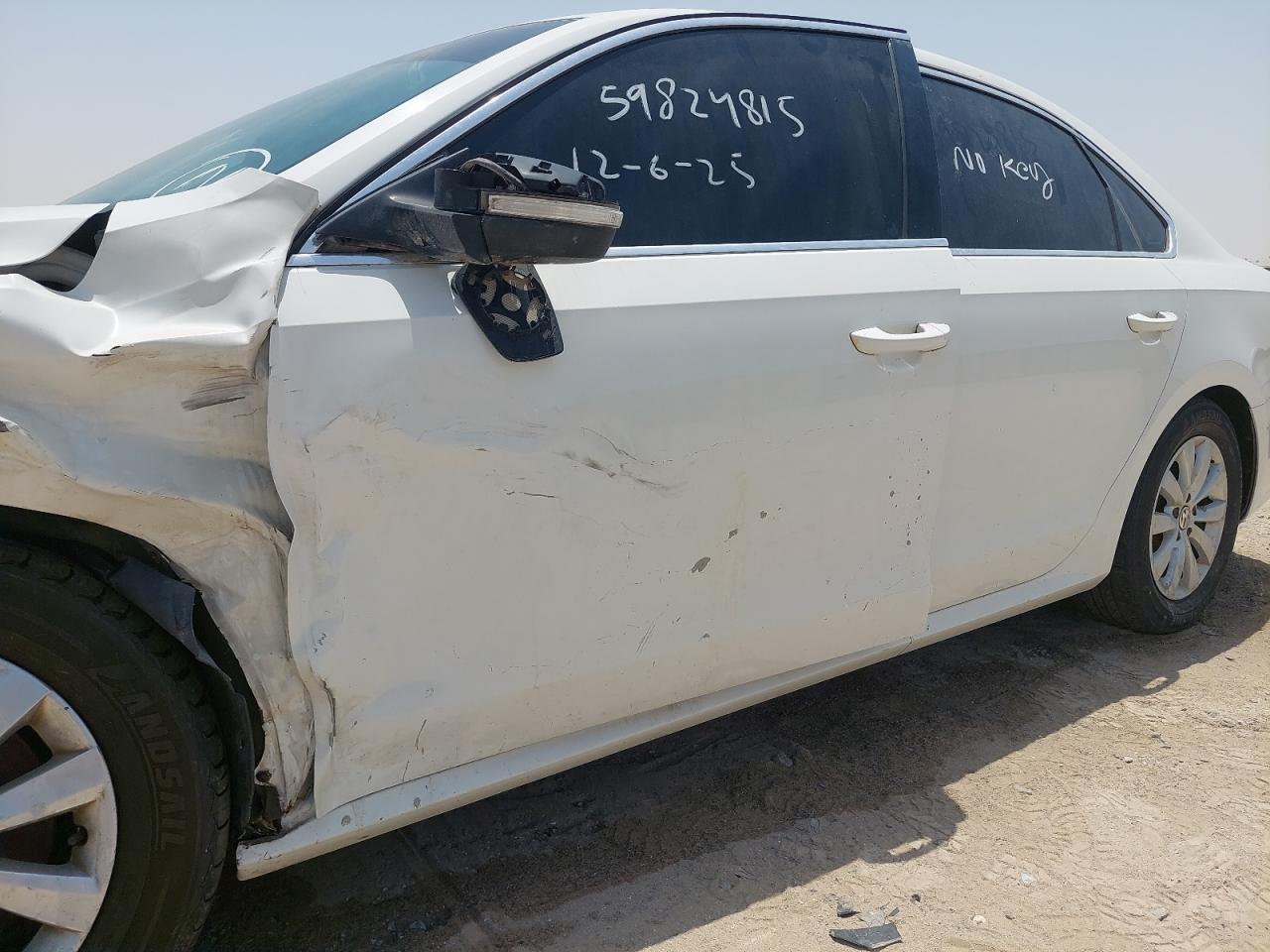 WVWBR7A35FC059245 - 2015 Volkswagen Passat - #undefined