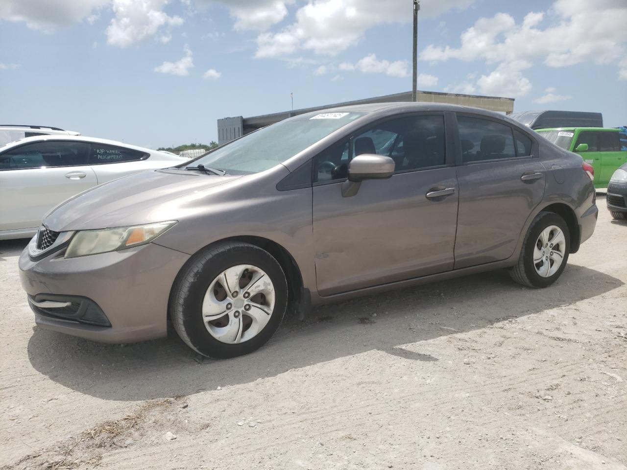 2015 Honda Civic Lx იყიდება West Palm Beach-ში, FL - Hail