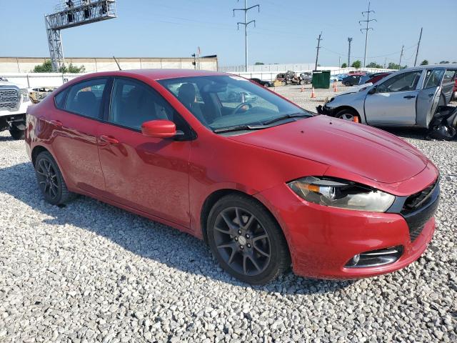  DODGE DART 2016 Красный