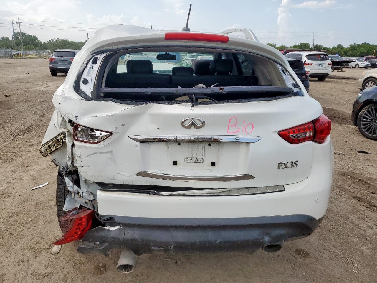 2009 Infiniti Fx35 VIN: JNRAS18U09M103887 Lot: 61755135