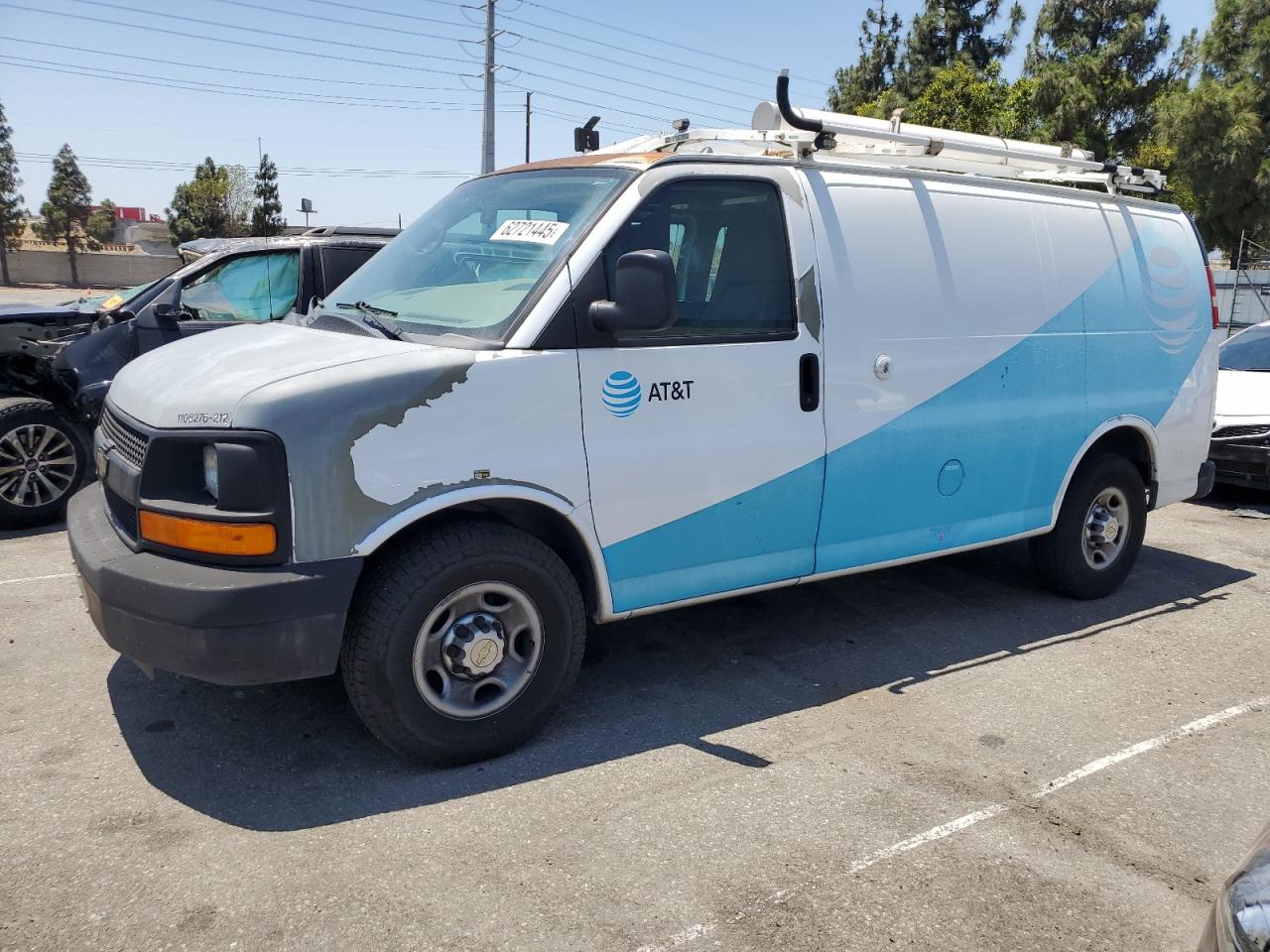 CHEVROLET EXPRESS 2012 VIN 1GCWGFCB2C1117552
