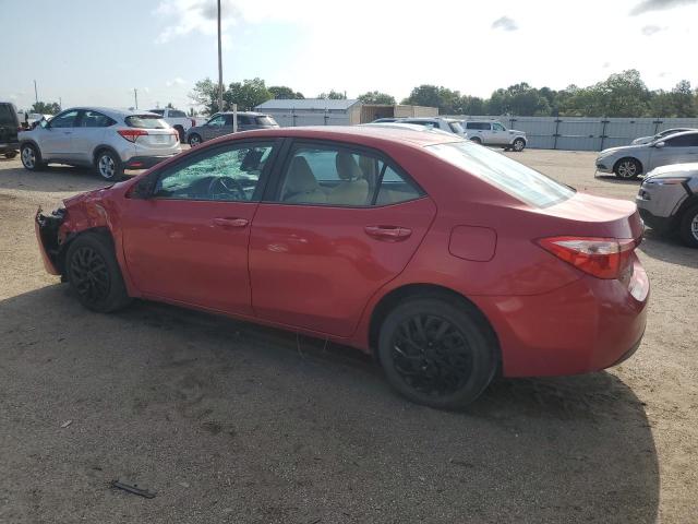  TOYOTA COROLLA 2018 Czerwony