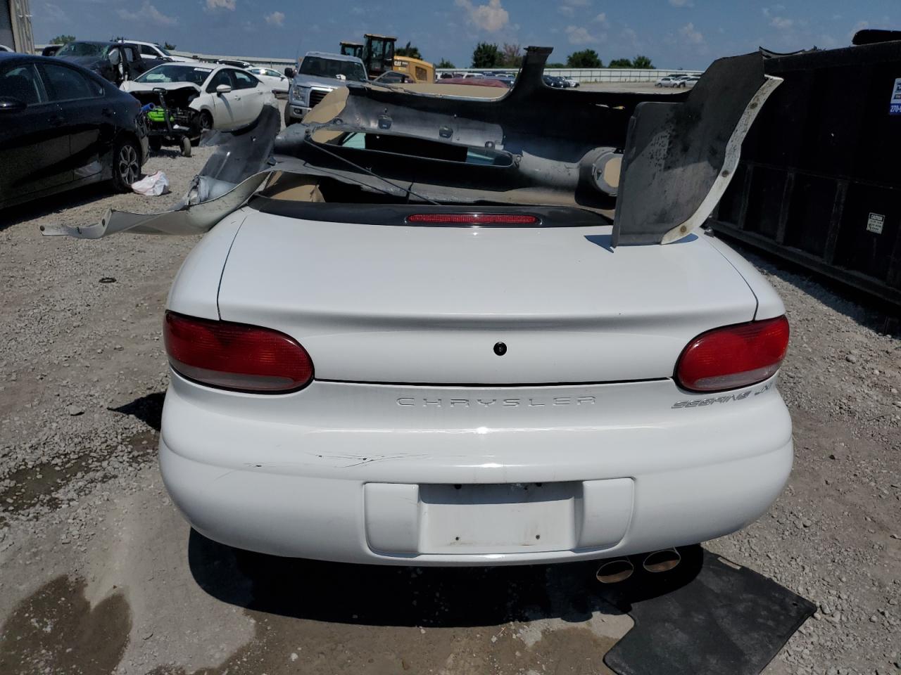 1996 Chrysler Sebring Jxi VIN: 3C3EL55H8TT258741 Lot: 62127155