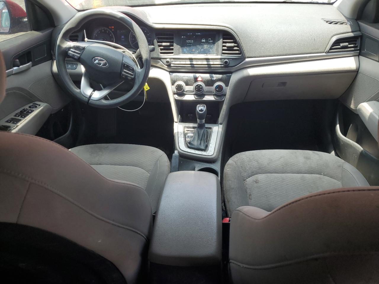 2019 Hyundai Elantra Sel VIN: KMHD84LF5KU745884 Lot: 61827405