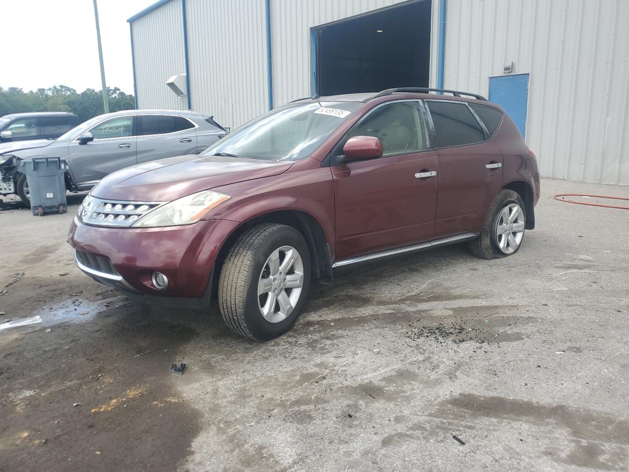 NISSAN MURANO 2007 VIN JN8AZ08TX7W527466