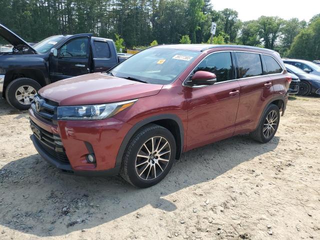  TOYOTA HIGHLANDER 2017 Бургунди