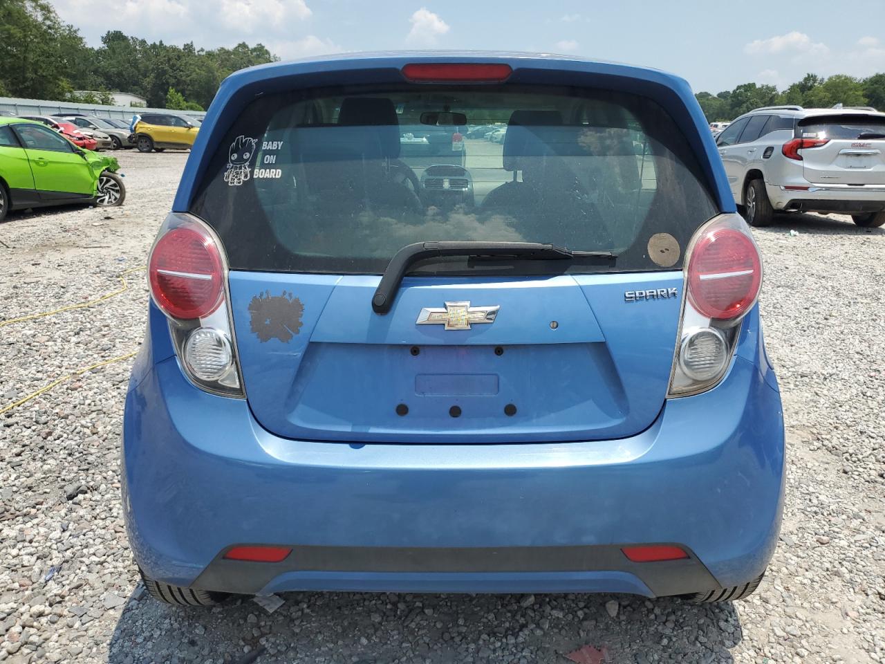 2013 Chevrolet Spark 1Lt VIN: KL8CD6S95DC621554 Lot: 61771495