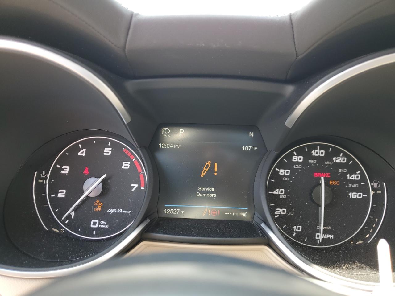 2019 Alfa Romeo Stelvio Ti VIN: ZASPAKBN4K7C38533 Lot: 62517545