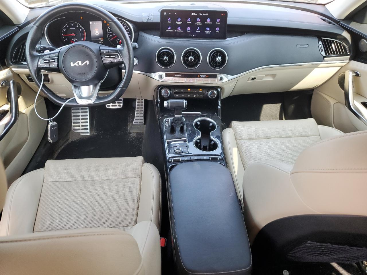 2022 Kia Stinger Gt Line VIN: KNAE35LD0N6119001 Lot: 60110295
