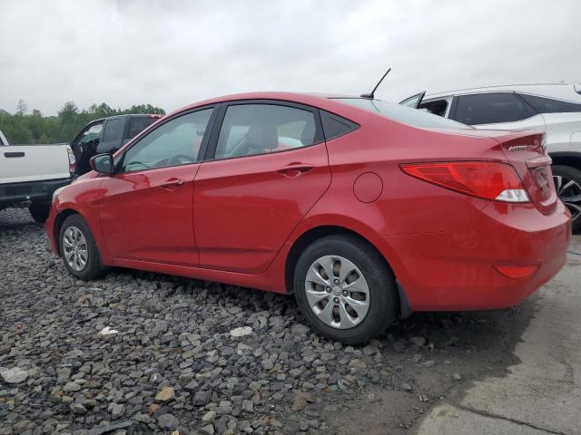  HYUNDAI ACCENT 2016 Red