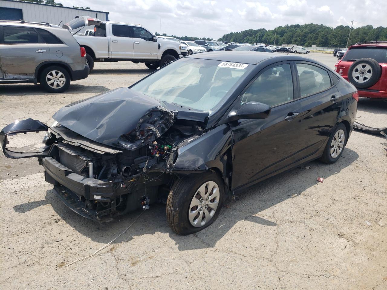 2017 Hyundai Accent Se for Sale in Shreveport, LA - Front End