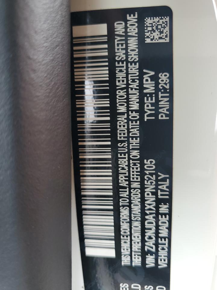 2022 Jeep Renegade Sport VIN: ZACNJDA1XNPN52105 Lot: 61099065