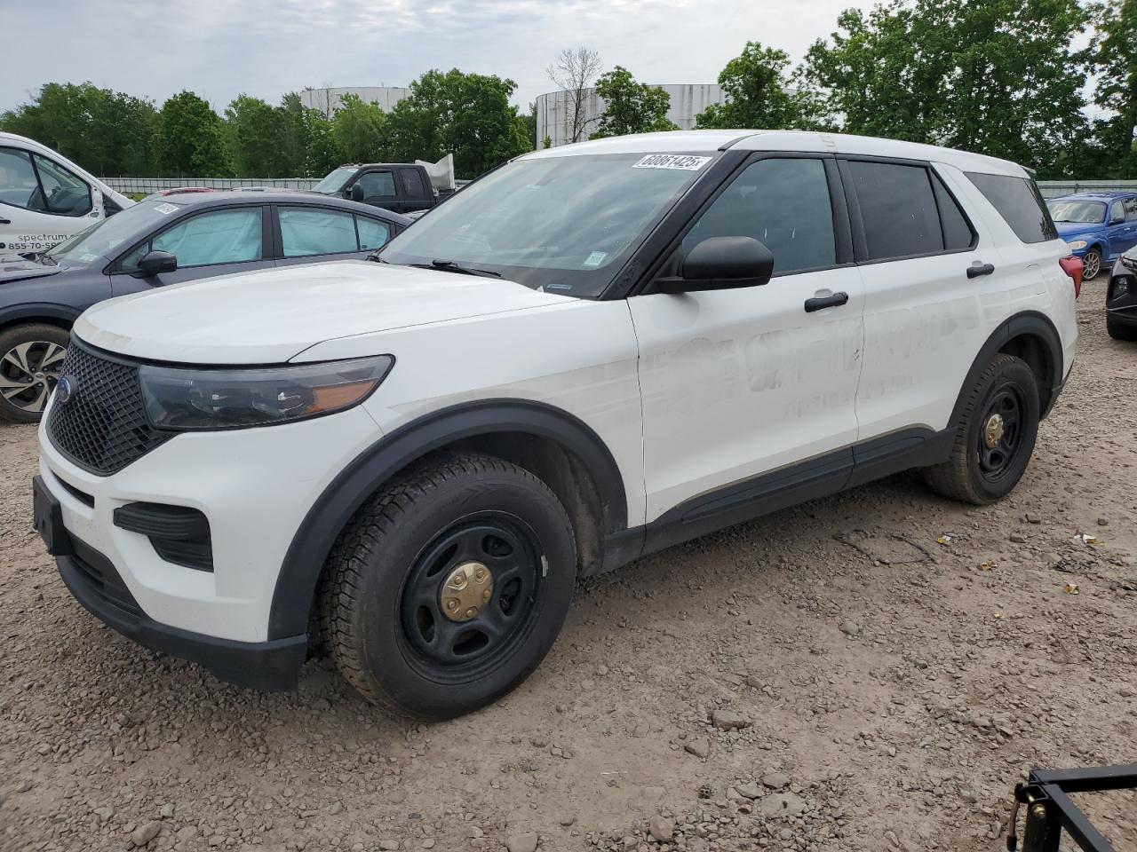 2022 Ford Explorer Police Interceptor იყიდება Central Square-ში, NY - Minor Dent/Scratches