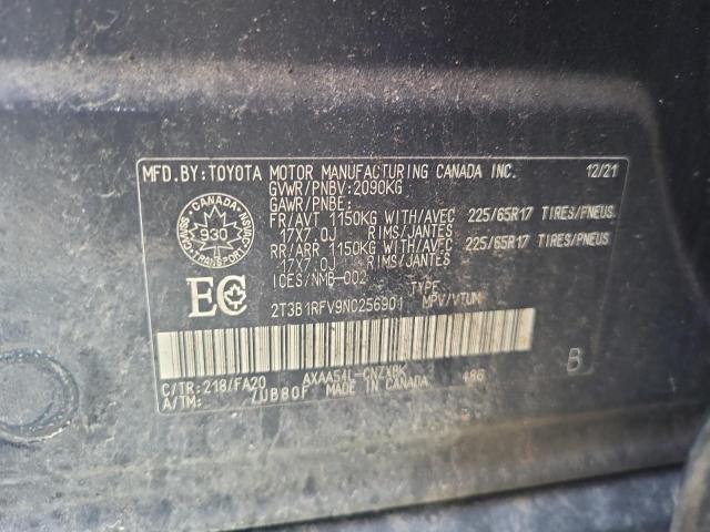 2022 TOYOTA RAV4 LE  