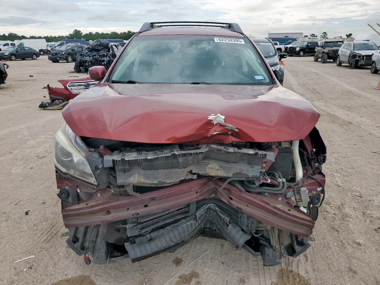 2017 Subaru Outback 2.5I Limited VIN: 4S4BSANC9H3398911 Lot: 62292395