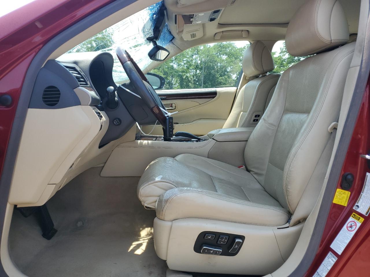 2013 Lexus Ls 460 VIN: JTHCL5EF1D5018867 Lot: 59937505