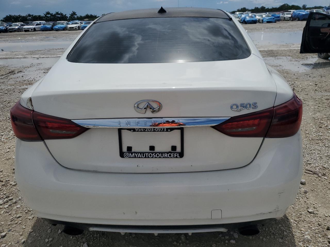 2018 Infiniti Q50 Luxe VIN: JN1EV7AP3JM354927 Lot: 62367995