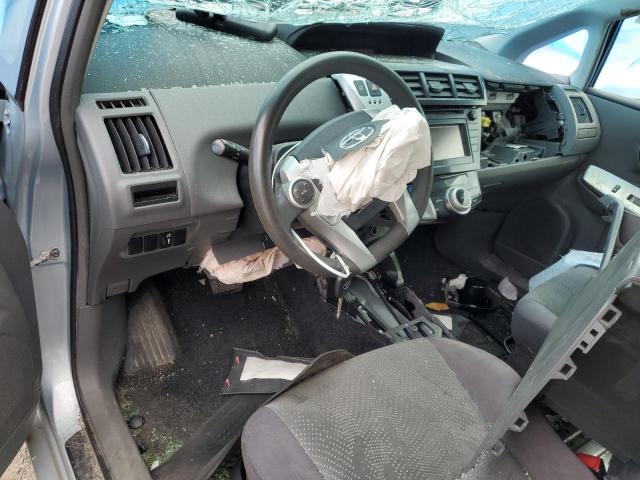  TOYOTA PRIUS 2012 Серебристый
