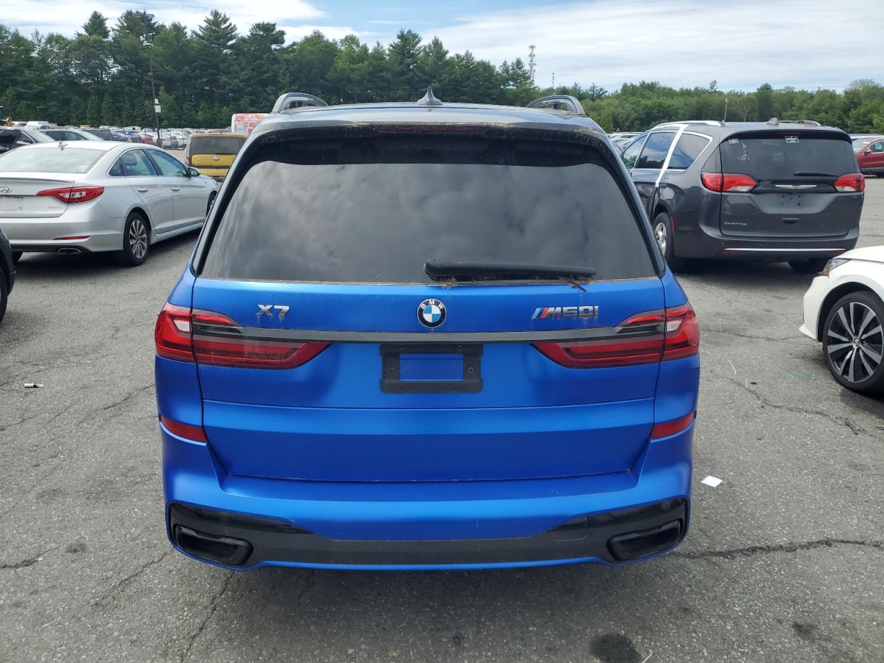 2022 BMW X7 M50I VIN: 5UXCX6C01N9L68051 Lot: 59280595