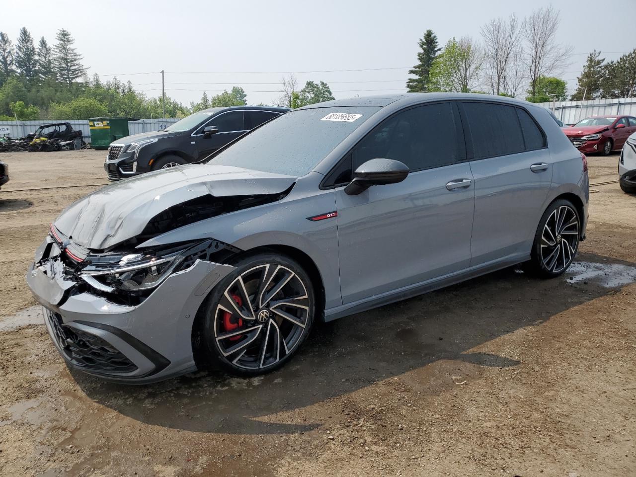 2024 Volkswagen Gti Autobahn للبيع في Bowmanville، ON - Front End