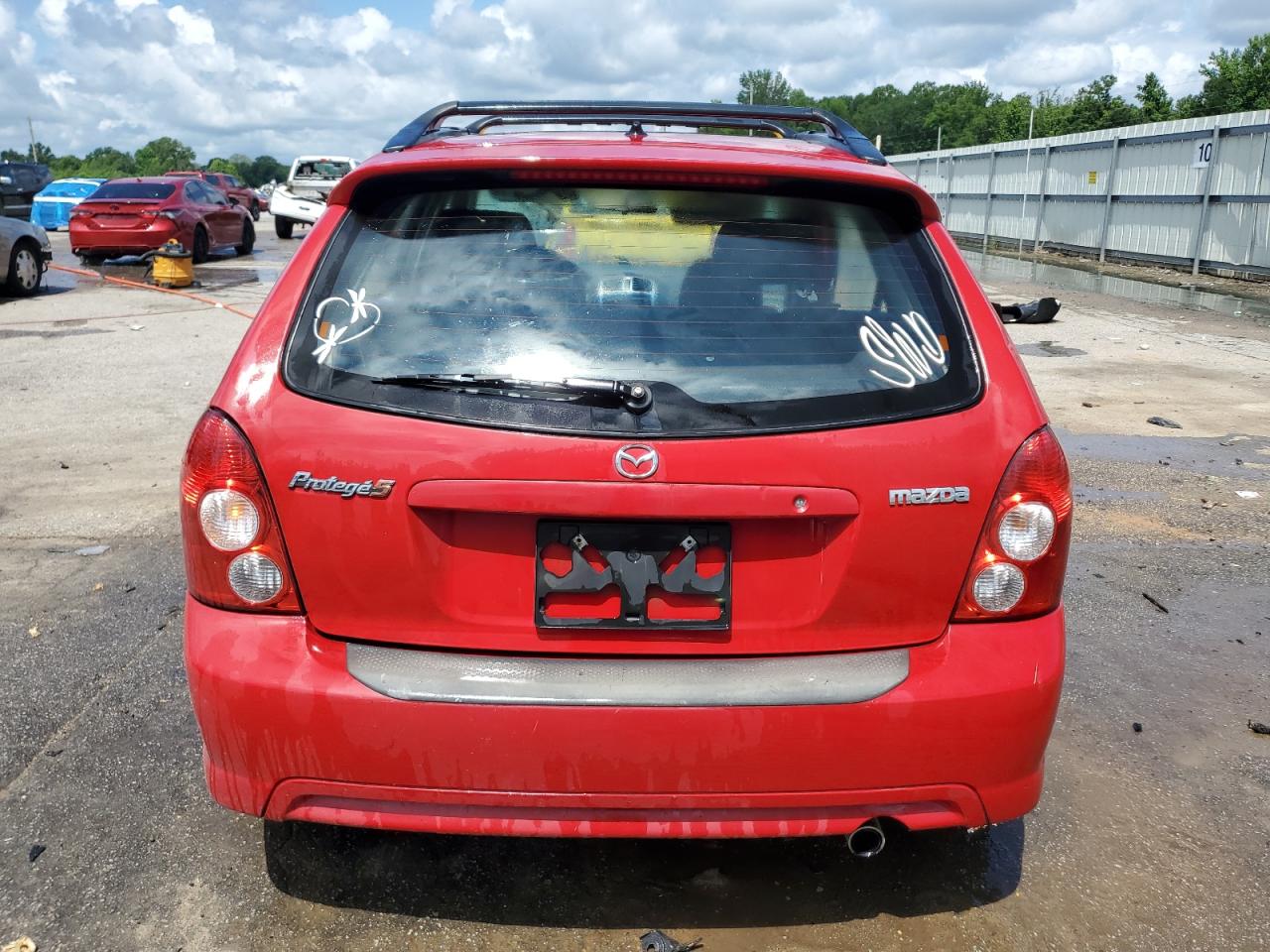2003 Mazda Protege Pr5 VIN: JM1BJ245931182853 Lot: 59587505