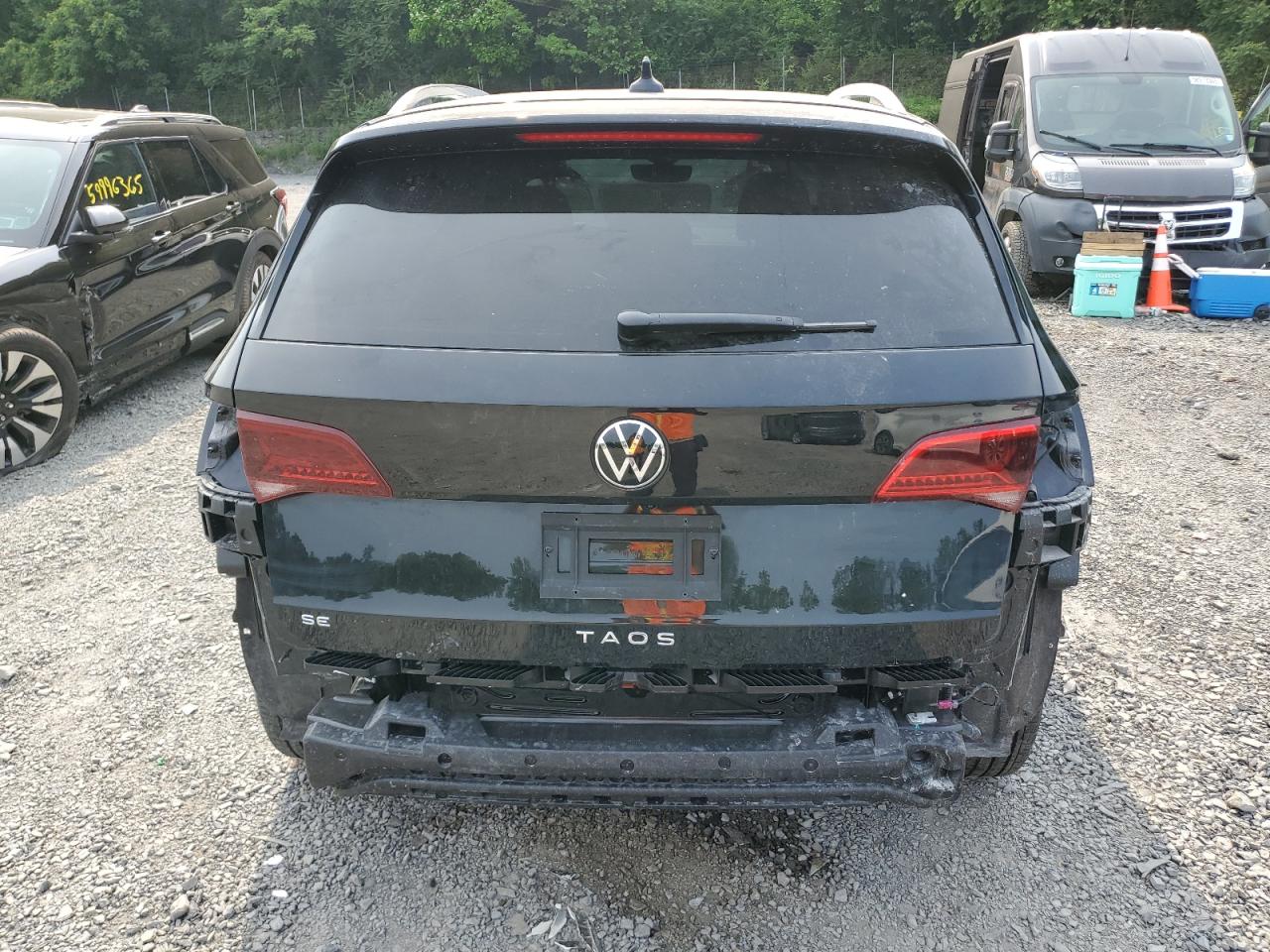 2023 Volkswagen Taos Se VIN: 3VVEX7B24PM346635 Lot: 59343685