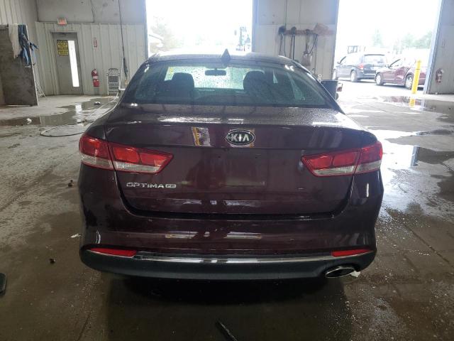  KIA OPTIMA 2018 Burgundy
