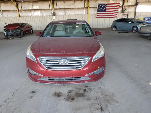 Sedans HYUNDAI SONATA 2015 Czerwony
