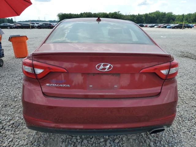  HYUNDAI SONATA 2016 Красный