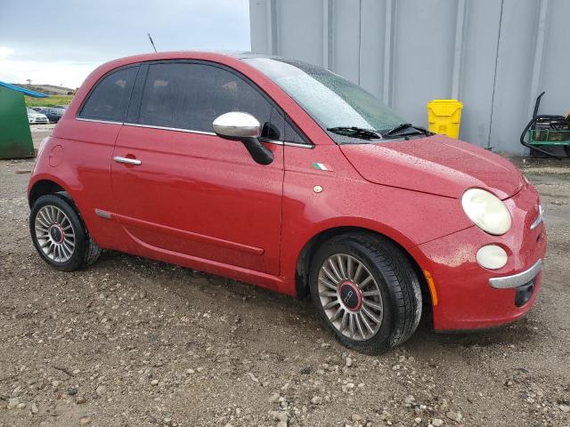 Hatchbacks FIAT 500 2012 Czerwony