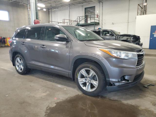  TOYOTA HIGHLANDER 2014 Szary