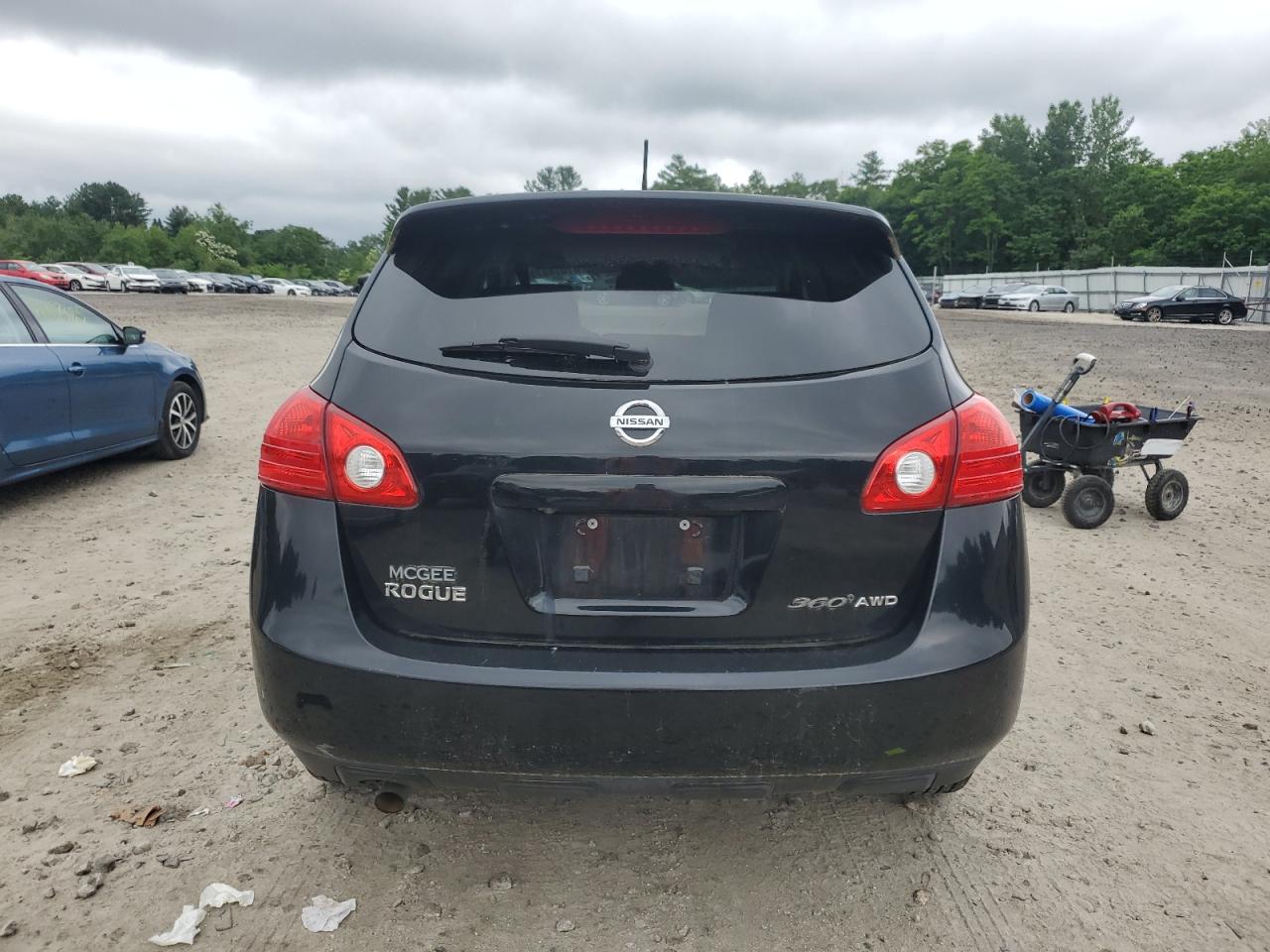 2010 Nissan Rogue S VIN: JN8AS5MV0AW125794 Lot: 61014875