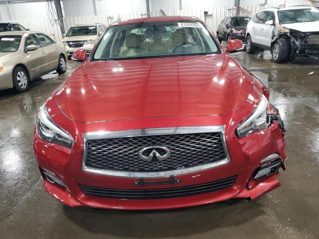  INFINITI Q50 2014 Czerwony