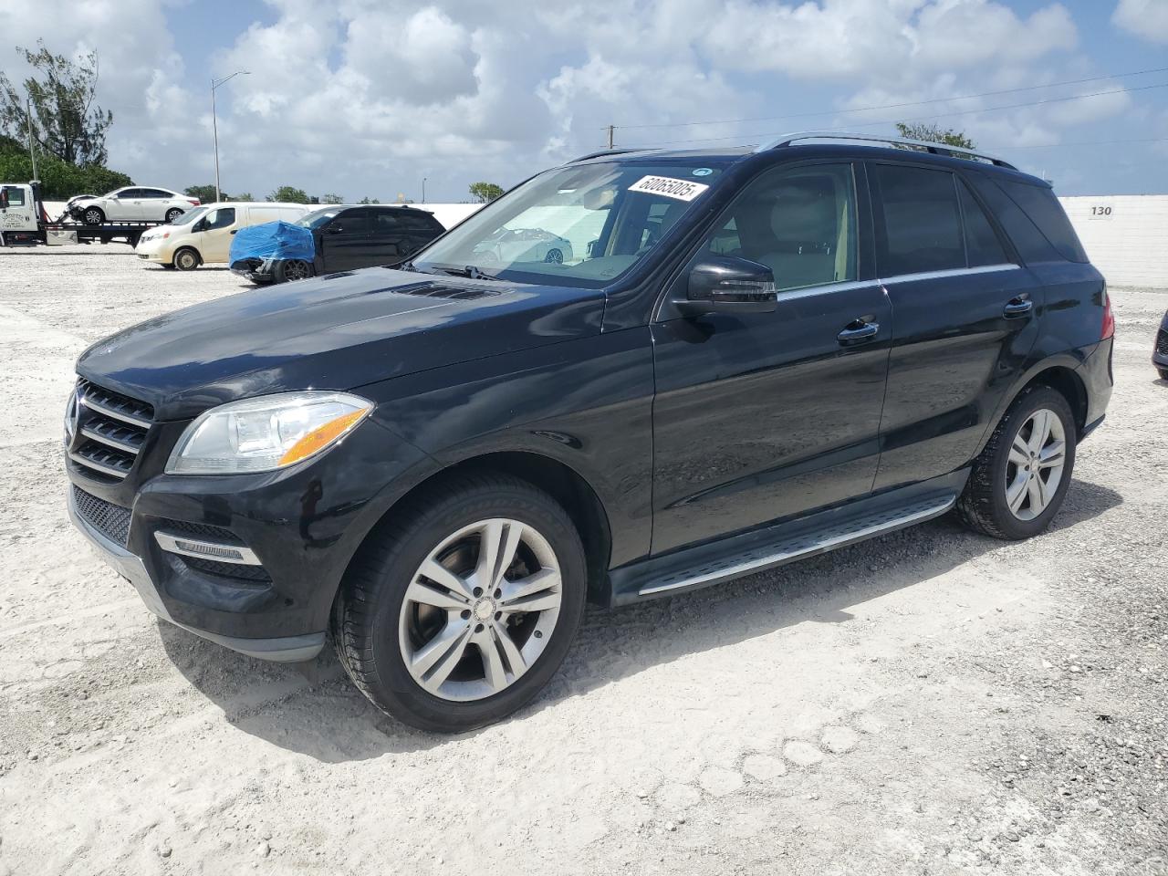 2013 Mercedes-Benz Ml 350 للبيع في Homestead، FL - Rear End