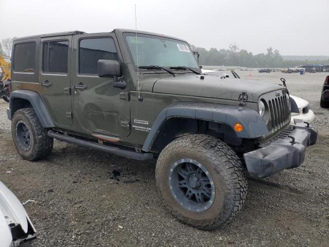  JEEP WRANGLER 2016 Зелений