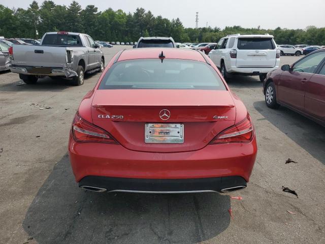  MERCEDES-BENZ CLA-CLASS 2018 Красный