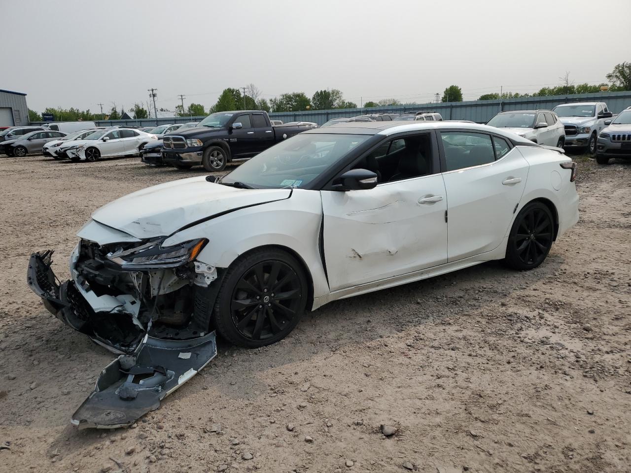 2019 Nissan Maxima S продається в Central Square, NY - Front End