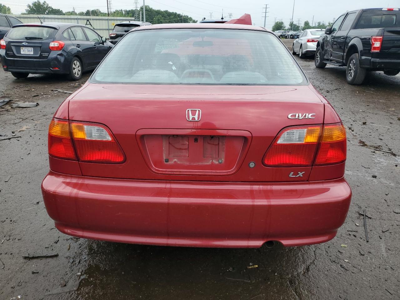 1999 Honda Civic Lx VIN: 1HGEJ6677XL004986 Lot: 62903715