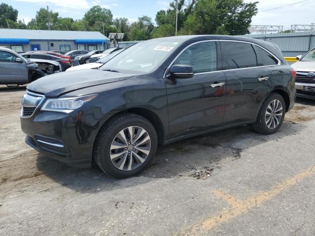  ACURA MDX 2016 Czarny