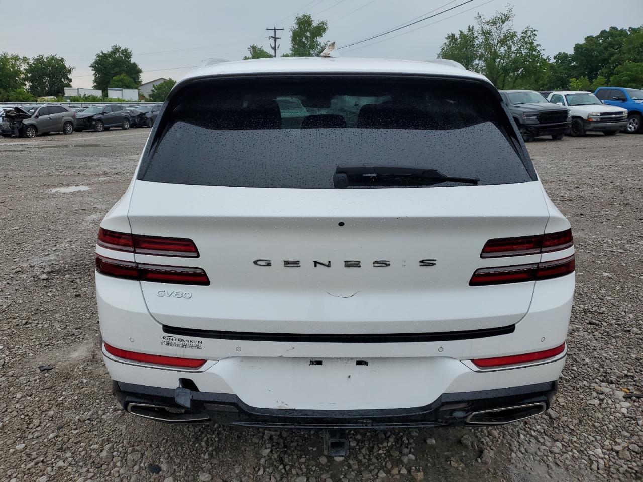 2021 Genesis Gv80 Base VIN: KMUHB4SB2MU046301 Lot: 59411555