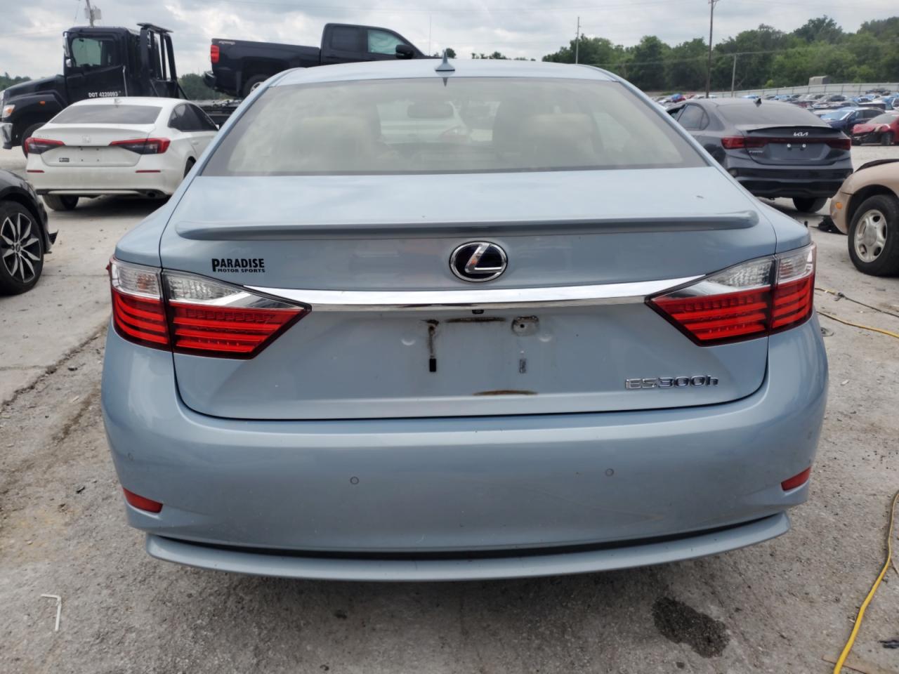 2013 Lexus Es 300H VIN: JTHBW1GG7D2009299 Lot: 59710545