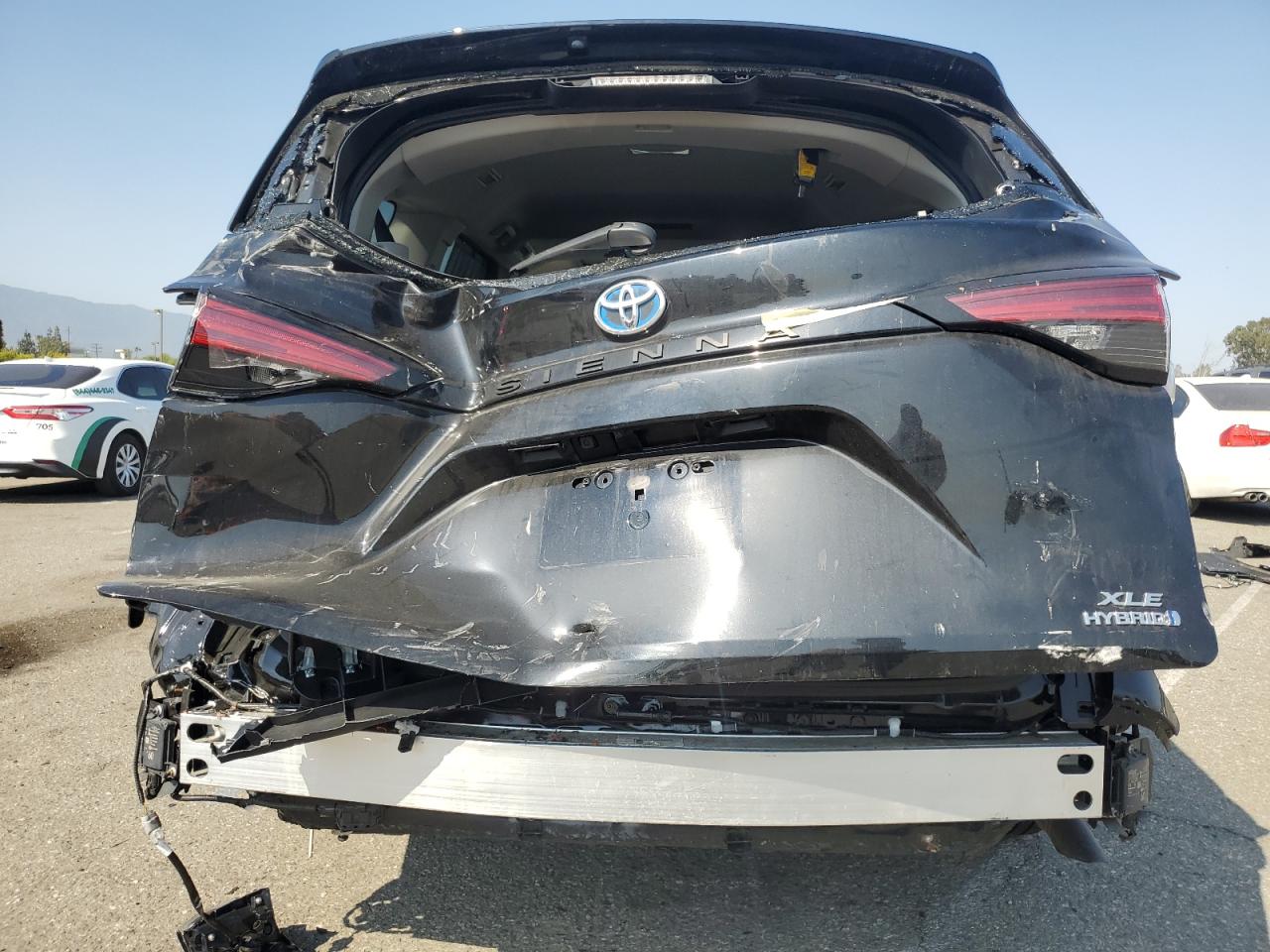 2022 Toyota Sienna Xle VIN: 5TDYRKEC2NS129689 Lot: 62652025