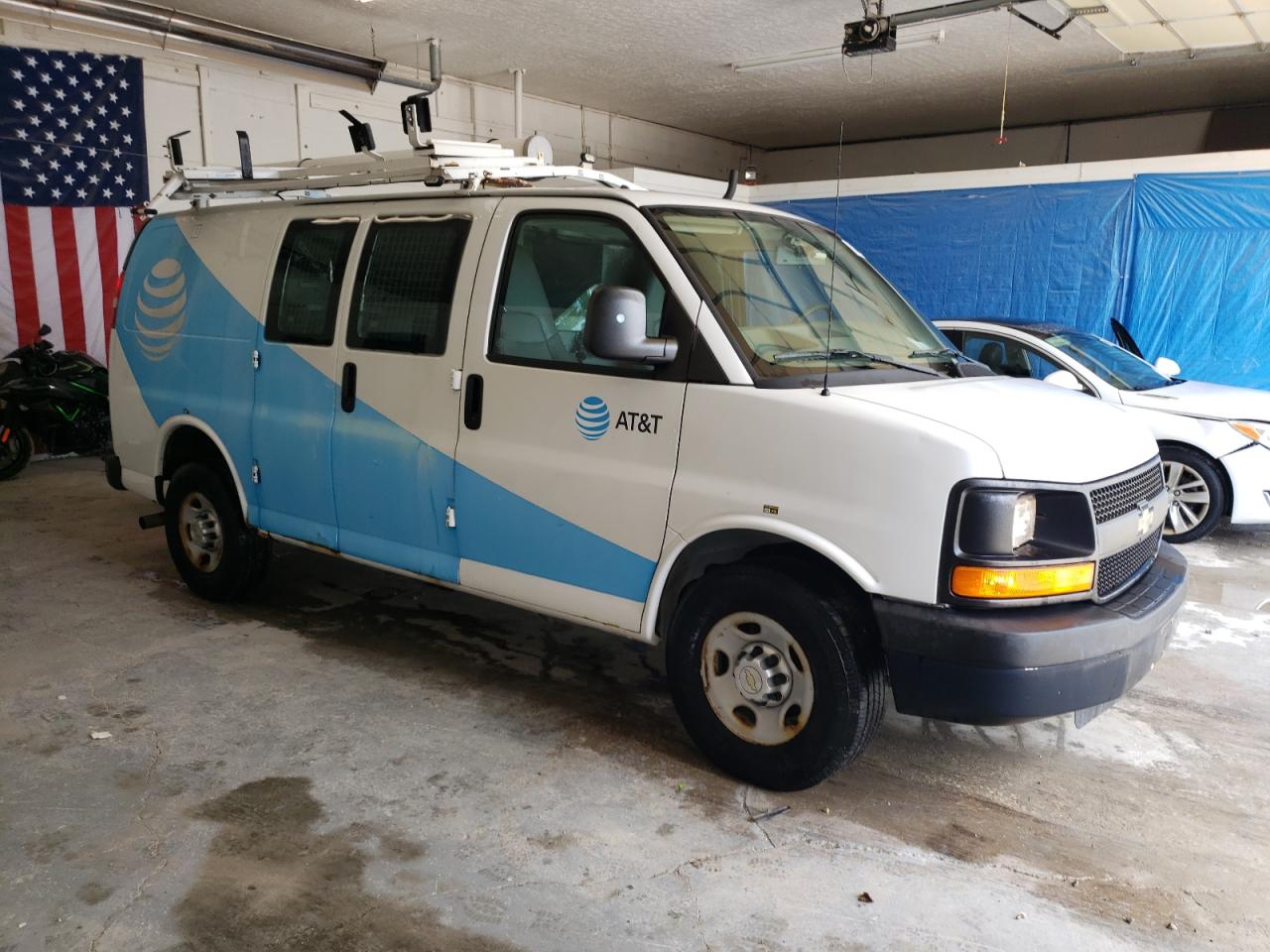 CHEVROLET EXPRESS 2013 VIN 1GCWGFCA2D1902887 zdjęcie 4