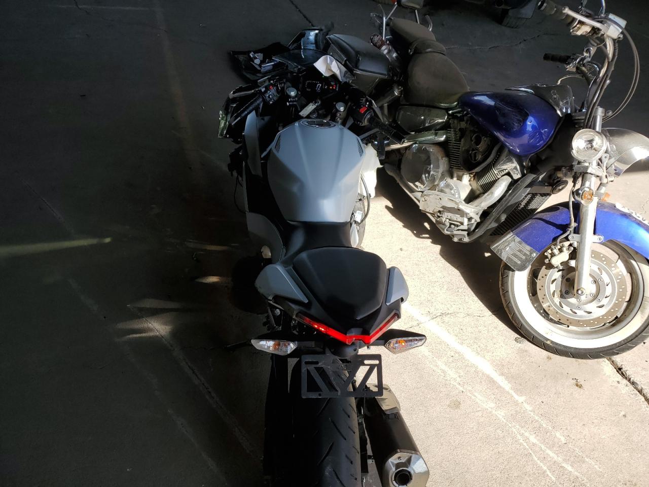 2025 Kawasaki Ex500 VIN: ML5EXGG11SDA43697 Lot: 60900425