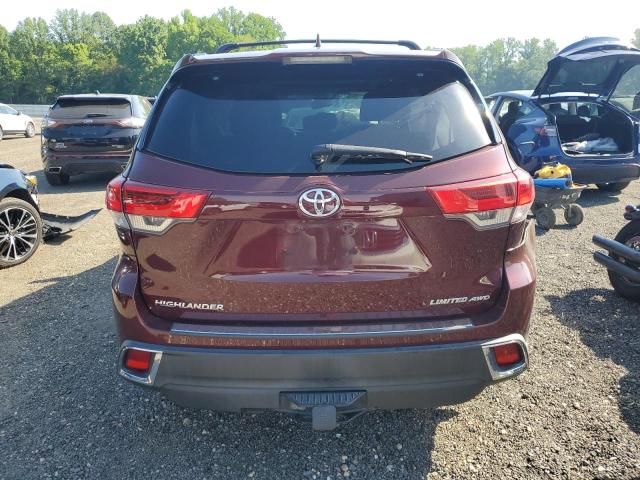  TOYOTA HIGHLANDER 2019 Burgundy