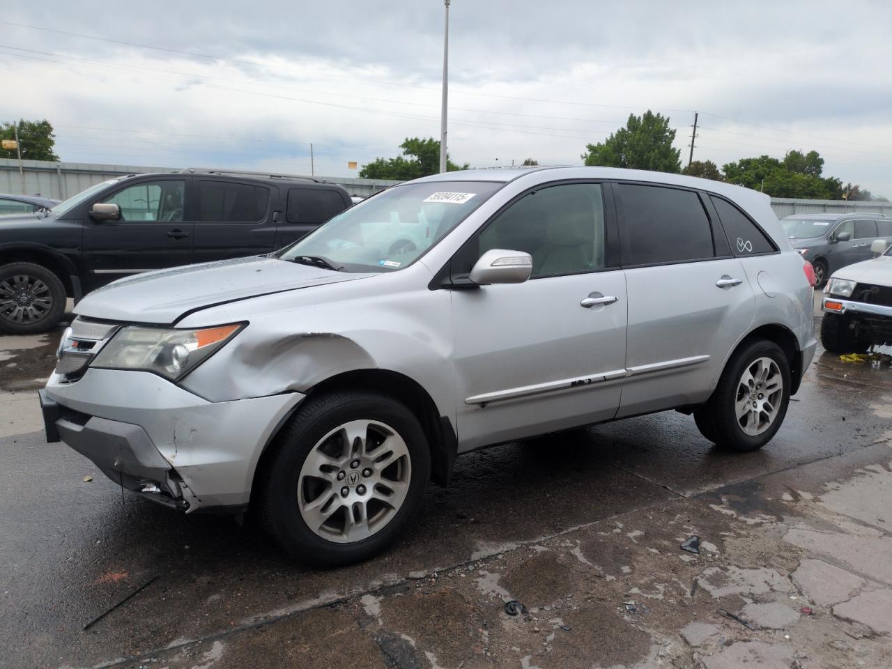 2008 Acura Mdx Technology de vânzare în Littleton, CO - Front End