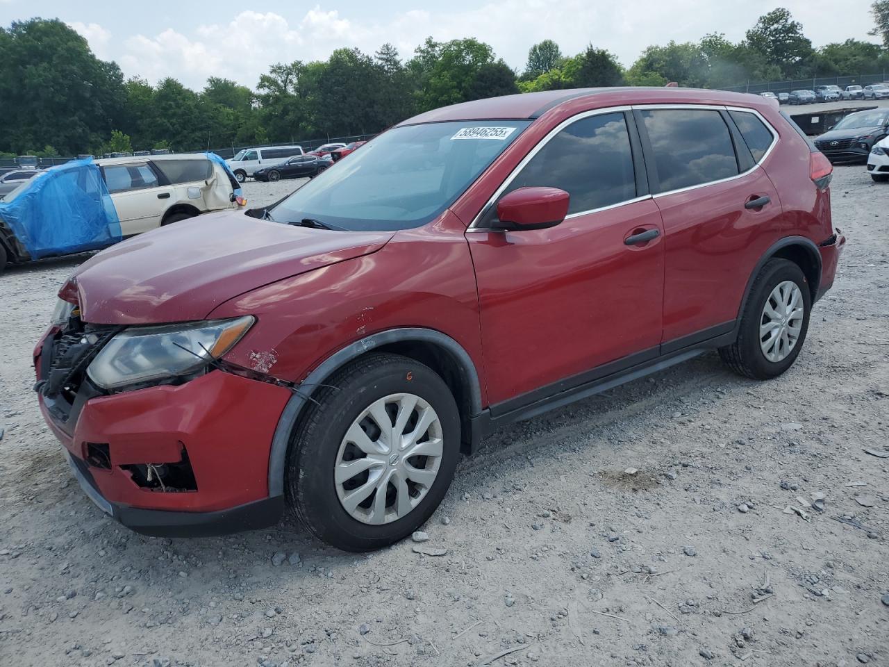 2017 Nissan Rogue S продається в Madisonville, TN - Front End