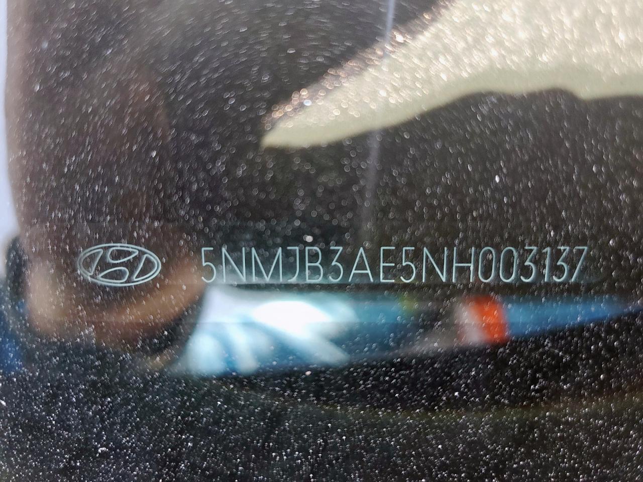 2022 Hyundai Tucson Sel VIN: 5NMJB3AE5NH003137 Lot: 61101955