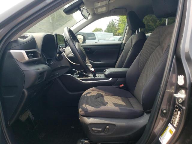  TOYOTA HIGHLANDER 2023 Вугільний