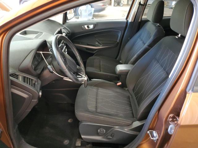  FORD ECOSPORT 2018 Orange